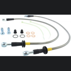 Mini Cooper Brake Line Kit - Front - Stoptech - Stainless Steel - `02-`08
