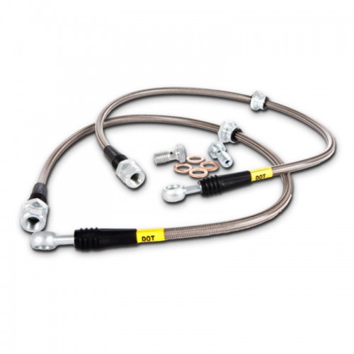 Mini Cooper Brake Line Kit - Front - Stoptech - Stainless Steel - `02-`08