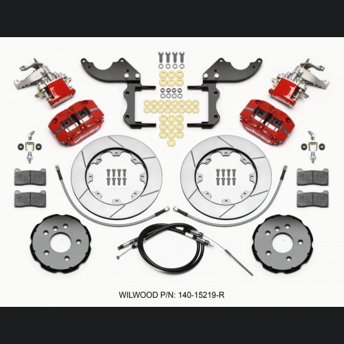 Mini Cooper Brake Kit - Rear - Wilwood - Dynapro Radial4 / MC4, 12.19