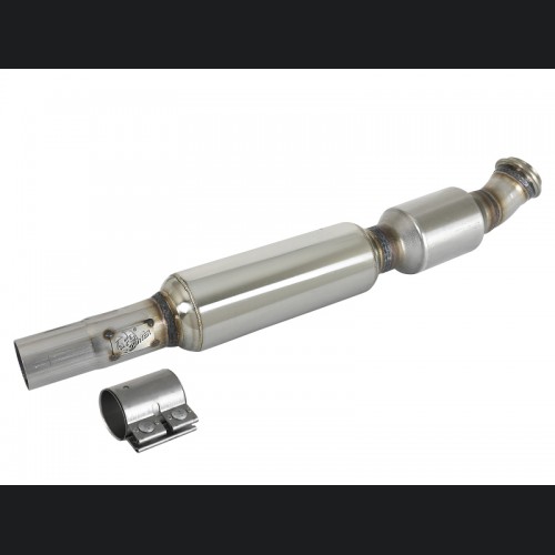 Mini Cooper S Performance Exhaust - Rear - aFe - Direct Fit 409 Stainless Steel Catalytic Converter - `14-`18