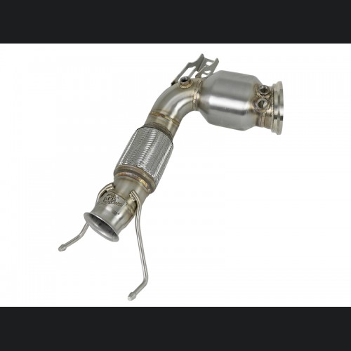 MINI Cooper S Performance Exhaust - aFe - Twisted Steel Down-Pipe - `14-`19