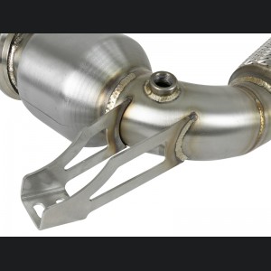 MINI Cooper S Performance Exhaust - aFe - Twisted Steel Down-Pipe - `14-`19