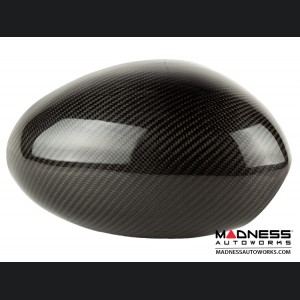 MINI Cooper Mirror Covers - Carbon Fiber - R55/ 56/ 57/ 60 - BCA-883596AL