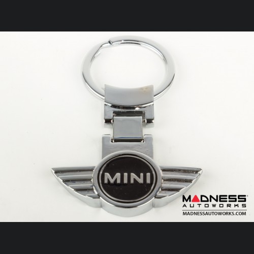 Keychain  - MINI Cooper - Wing Logo Ring
