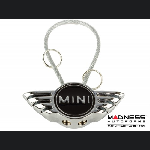 Keychain - MINI Cooper - Wing Logo Band