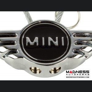 Keychain - MINI Cooper - Wing Logo Band