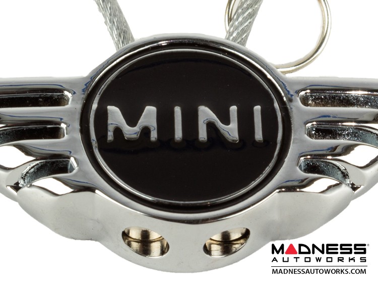 Keychain - MINI Cooper - Wing Logo Band