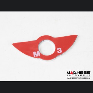 MINI Cooper Door Lock Knob Emblem - Union Jack Wings (R60/ R61 Models)