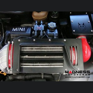 Mini Cooper S Intercooler Air Diverter by DDM Works - Stainless Steel (R52/ 53 Models)
