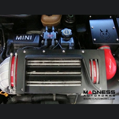 Mini Cooper S Intercooler Air Diverter by DDM Works - Black (R52/ 53 Models)