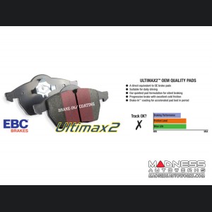 MINI Cooper Brake Pads - EBC - Rear - Ultimax2 (F56 / F57)