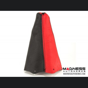 MINI Cooper eBrake Boot - Black and Red Leather