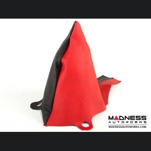 MINI Cooper eBrake Boot - Black and Red Leather