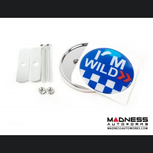 MINI Cooper Grill Badge - "I'm Wild"