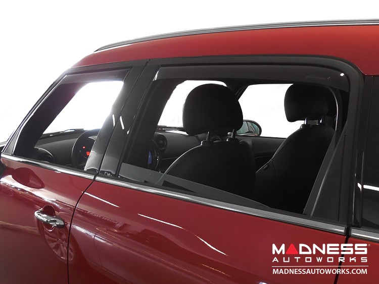 MINI Cooper Countryman Side Window Air Deflectors by Farad - Front and Rear (R60 Model)