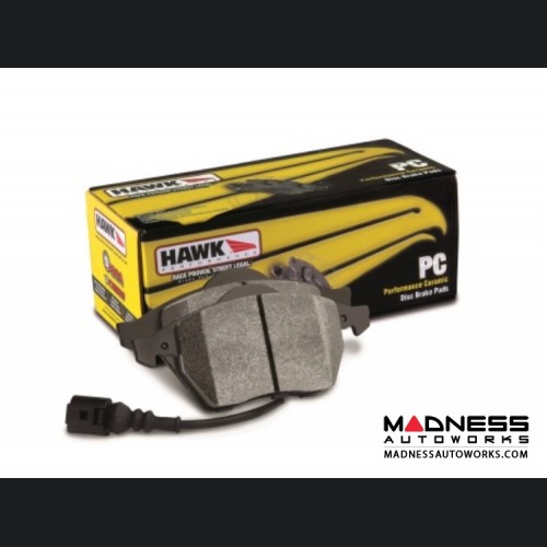 MINI Cooper JCW Performance Brake Pad Set by Hawk Performance - Performance Ceramic - Front (R50 / R52 / R53 Models)