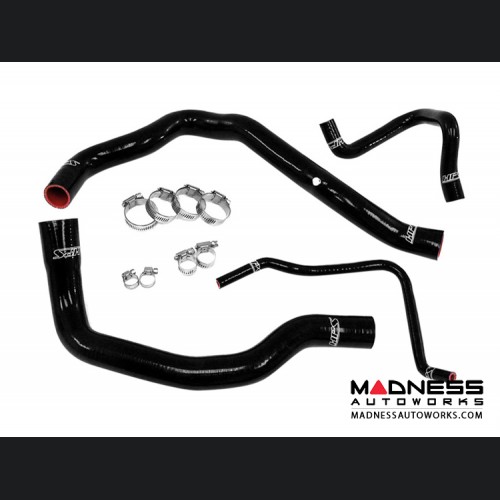 MINI Cooper S Supercharged Reinforced Silicone Radiator Coolant Hose Kit (R52 / R53 Model) - Black