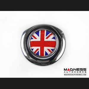 MINI Cooper Ignition Start Button Cover - Chrome Finish - Union Jack