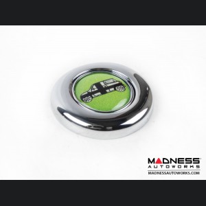 MINI Cooper Ignition Start Button Cover - Chrome Finish - Green MINI