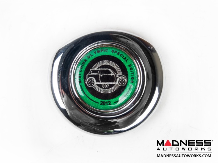 MINI Cooper Ignition Start Button Cover - Chrome Finish - Olympic Special Edition