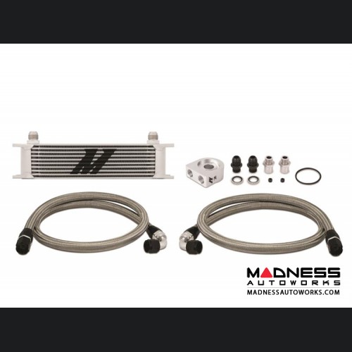 MINI Cooper S Performance 10 Row Oil Cooler by Mishimoto - Silver