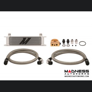 MINI Cooper S Performance 10 Row Oil Cooler by Mishimoto - Silver