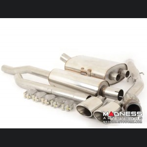 MINI Cooper Performance Exhaust - Milltek - Resonated Cat Back - Polished Oval Tips (R56 Model)