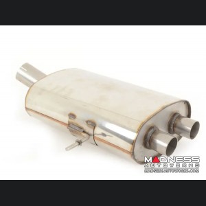 MINI Cooper Performance Exhaust - Milltek - Resonated Cat Back - Polished Round Tips (R56 Model)