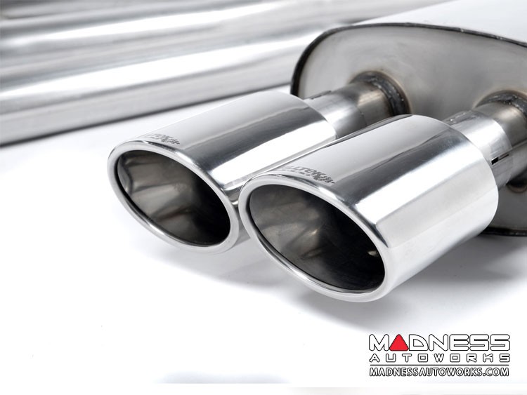 MINI Cooper Performance Exhaust - Milltek - Non-Resonated Cat Back - Polished Oval Tips (R56 Model)