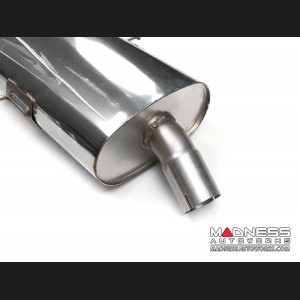 MINI Cooper Cat-Back Exhaust System by Milltek -Non Resonated - Polished Round Tips (R56 Model)