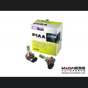 MINI Cooper H8 Plasma Ion Yellow Light Bulb Set by PIAA (R55 / R56 / R60 / R61 Model)