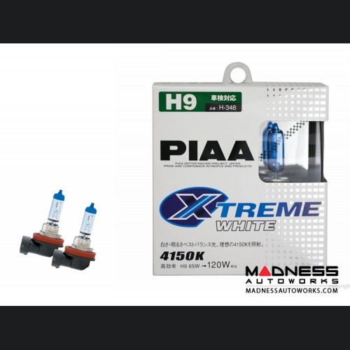 MINI Cooper H9 Xtreme White Plus Light Bulb Set by PIAA (R50 / R52 / R53  Model)