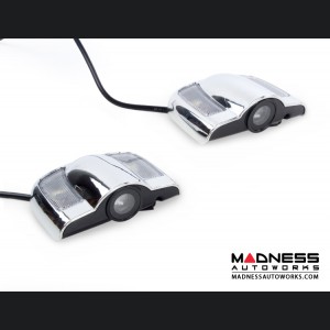 MINI Cooper Puddle / Welcome Lights (2) - External Mount Design - MINI Logo