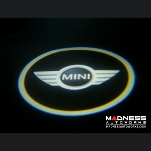 MINI Cooper Puddle / Welcome Lights (2) - External Mount Design - MINI Logo