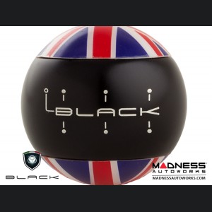 MINI Cooper Gear Shift Knob - Black w/ Union Jack Design