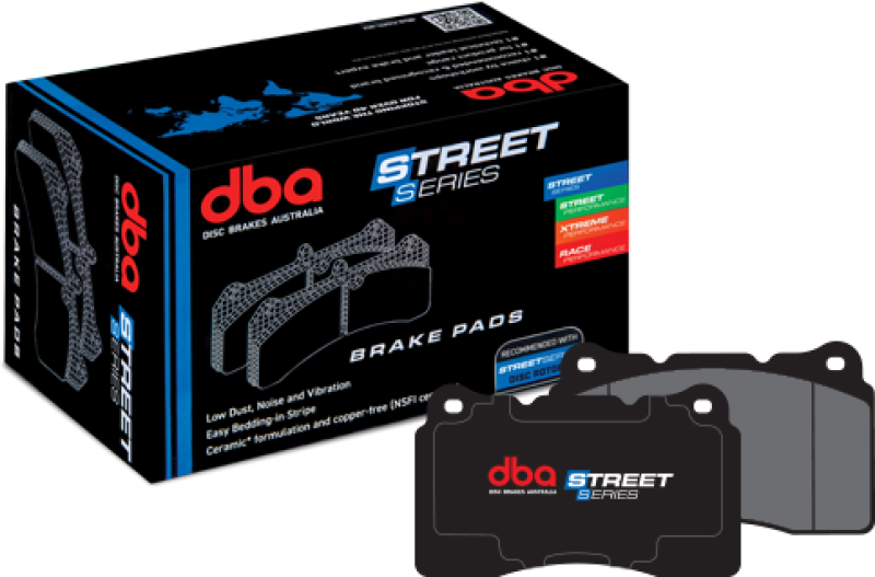 Mini Clubman Brake Pads - Rear - DBA - Street Series - 2015
