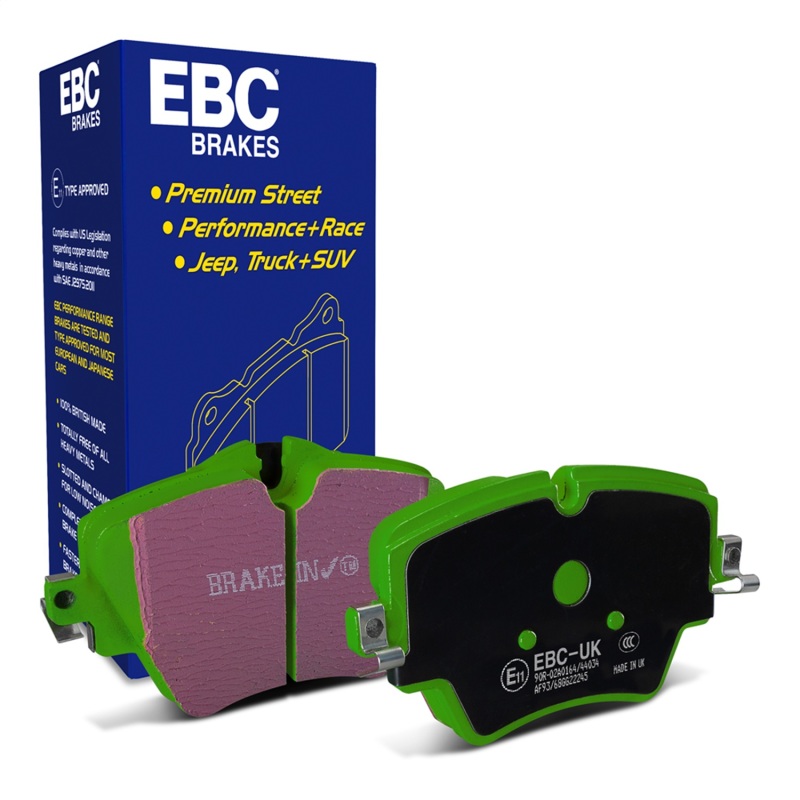 Mini Cooper Countryman Brake Pads - Front - EBC - Greenstuff 2000 Series Sport - 2017