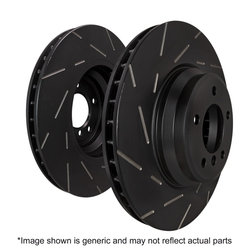 Mini Cooper Clubman (F54) JCW Brake Rotors (2) - Rear - EBC - USR Series Sport Slotted - `16-`19