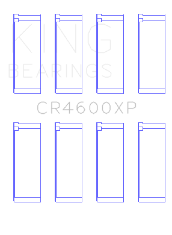 Mini Cooper S Performance Rod Bearings - King Engine Bearings - XP Series - Standard Size - `02-`08