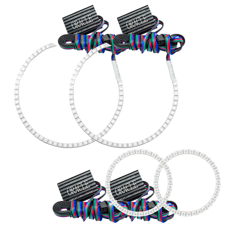 Mini Cooper Countryman Headlight Halo Kit - ORACLE Lighting - ColorSHIFT w/o Controller - `11-`15