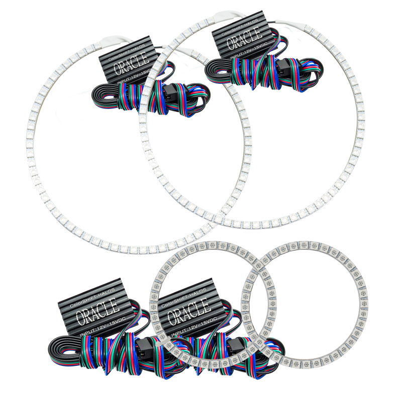 Mini Cooper Headlight Halo Kit - ORACLE Lighting - ColorSHIFT w/o Controller - ColorSHIFT - `09-`13