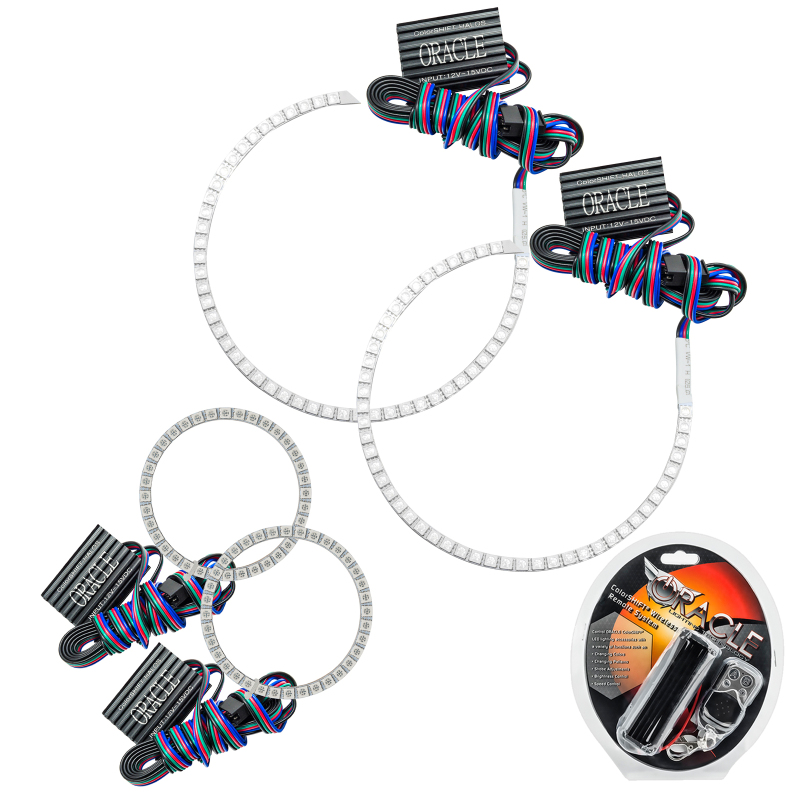 Mini Cooper Headlight Halo Kit - ORACLE Lighting - ColorSHIFT - `05-`08