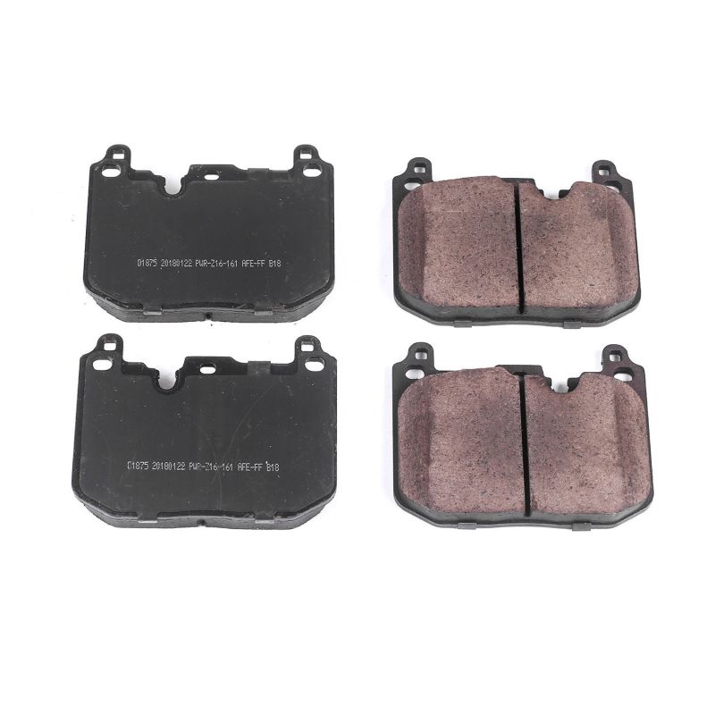 Mini Cooper Clubman Brake Pads - Front - PowerStop - Z16 Evolution Ceramic - `16-`19
